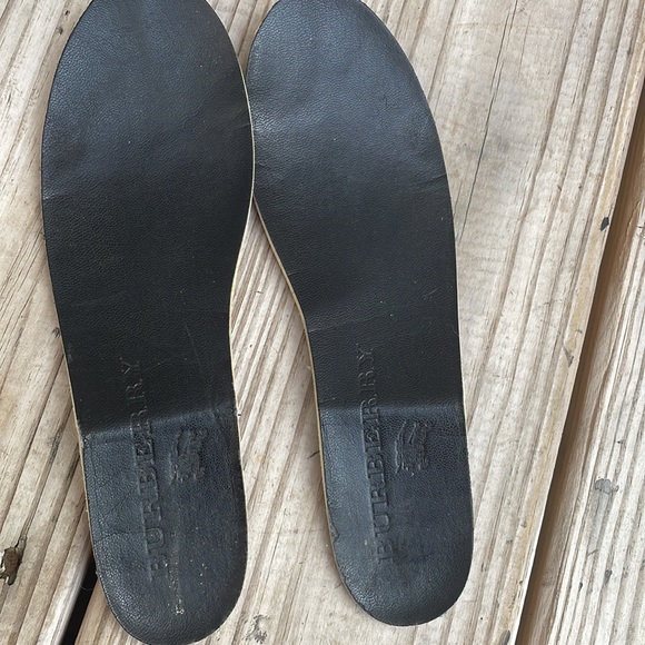 BURBERRY Rain Boots Tall Classic Check Haymarket Size EUR 36 - Picture 15 of 15